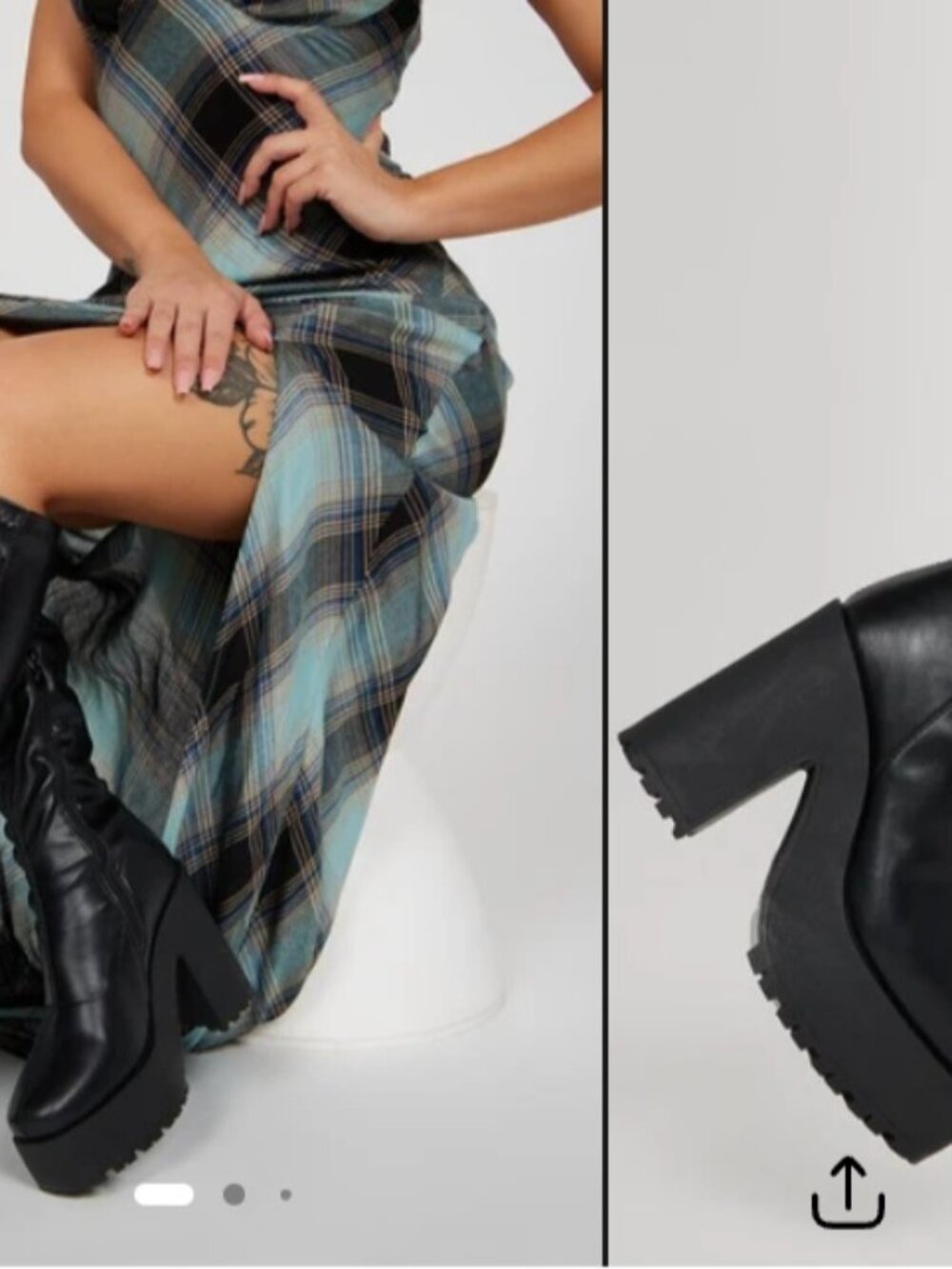 Knee high boots